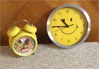 Hee Haw And Smiley Clocks