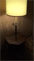 Vintage Maple Lamp Table