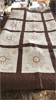 Large needlework quilt