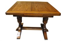 Antique Oak English Pub Table