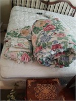 King size comforter floral sheet set