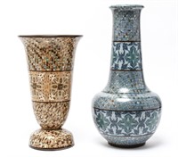 Jean Gerbino Vallauris Mosaic Art Pottery Vases, 2