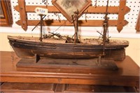 Wooden Cargo Sailing Ship