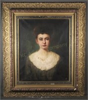 1904 "Mrs. Grace Patrick" Oil on Canvas