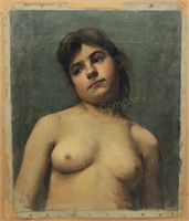 1886-89 Nude Woman Portrait