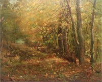 Autumn Forest Oil on Canvas/Board