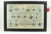 1912 KC School of Orthodontia Staff Picture
