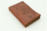 1886 Societe de Artistes Francais Salon Book