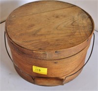 WOODEN SUGAR BOX WITH BALE