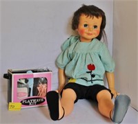 IDEAL TOY CO. DOLL WITH HAIR WAVE KIT