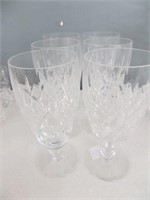 (6) CRYSTAL LIQUOR GLASSES