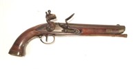 Flintlock pistol .69 Cal., 9" barrel with German