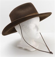 STETSON "Rainier" Brown 100% Wool Hat