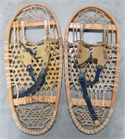 Pair Vintage U.S. C.A. LUND Snowshoes