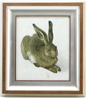 "Young Hare 1502" by DURER Framed Print