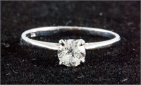 0.52 ct Diamond Solitaire Ring CRV $3750
