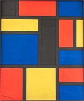 Attr. Piet Mondrian (Dutch 1872-1944) OOC