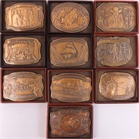 The Historic Providence Mint Belt Buckles (10)