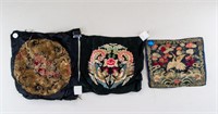 3 PC Assorted Chinese Embroidery Panel