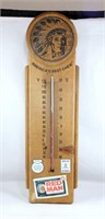 Redman Chew Wooden Thermometer Advertisement