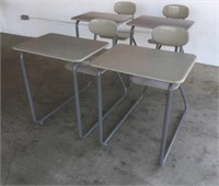 4 Adult Sled Desks