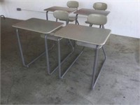 4 Adult Sled Desks