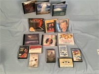 Assortment of Cassett & CD's