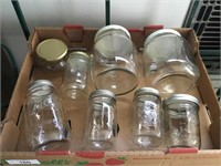 Mason Jars & glass storage containers