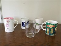 (5) Misc Coffee Mugs