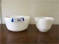 (2) Pyrex Mixing bowls