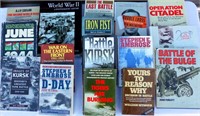 Lot of 16 Books About WWII ++