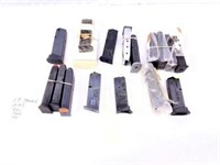 Lot of 17 Taurus mags 380 9mm and 40