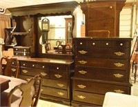 Lot #256 2 Pc. Knotty Pine Bed Room Suite to
