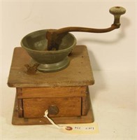 Lot #234 Primitive coffee mill with single