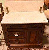 Lot #150 Victorian Eastlake Style Marble top