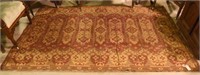 Lot #160 Handmade Tapestry style rug w/several