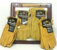 Wells Lamont Leather Work Gloves (Medium)