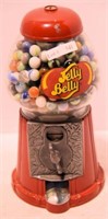 Lot #541 Jelly Belly gum ball machine full of