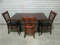 Cherry Dining Table and Chairs