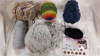 Lot of Assorted Yarn