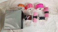Lot of Pink & Red Crafting Ribbons