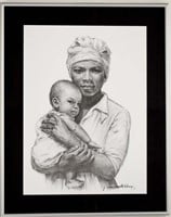 Woman & Child Print