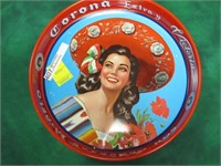 CORONA EXTRA BEER TRAY MINT COLORFUL 13INCH