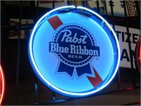 PABST BLUE RIBBON 24 INCH NEON SIGN
