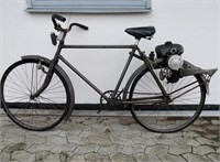 Veteran cykel m/hjælpemotor BFC