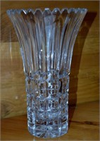 Large Leaded Crystal Vase