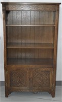 Vtg Large Bookcase / Display Case