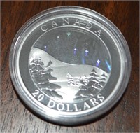 RCM 2004 $20 Silver Coin Hologram