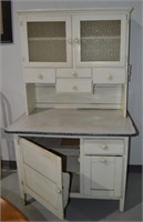Antique Hoosier Cabinet 70"h x 42"w x 28"d