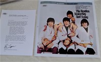 Beatles Ephemera Recall Letter & Photo